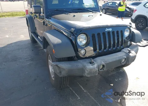 2015 Jeep Wrangler Unlimited Sport from USA, damaged, VIN 1C4BJWDG7FL771594